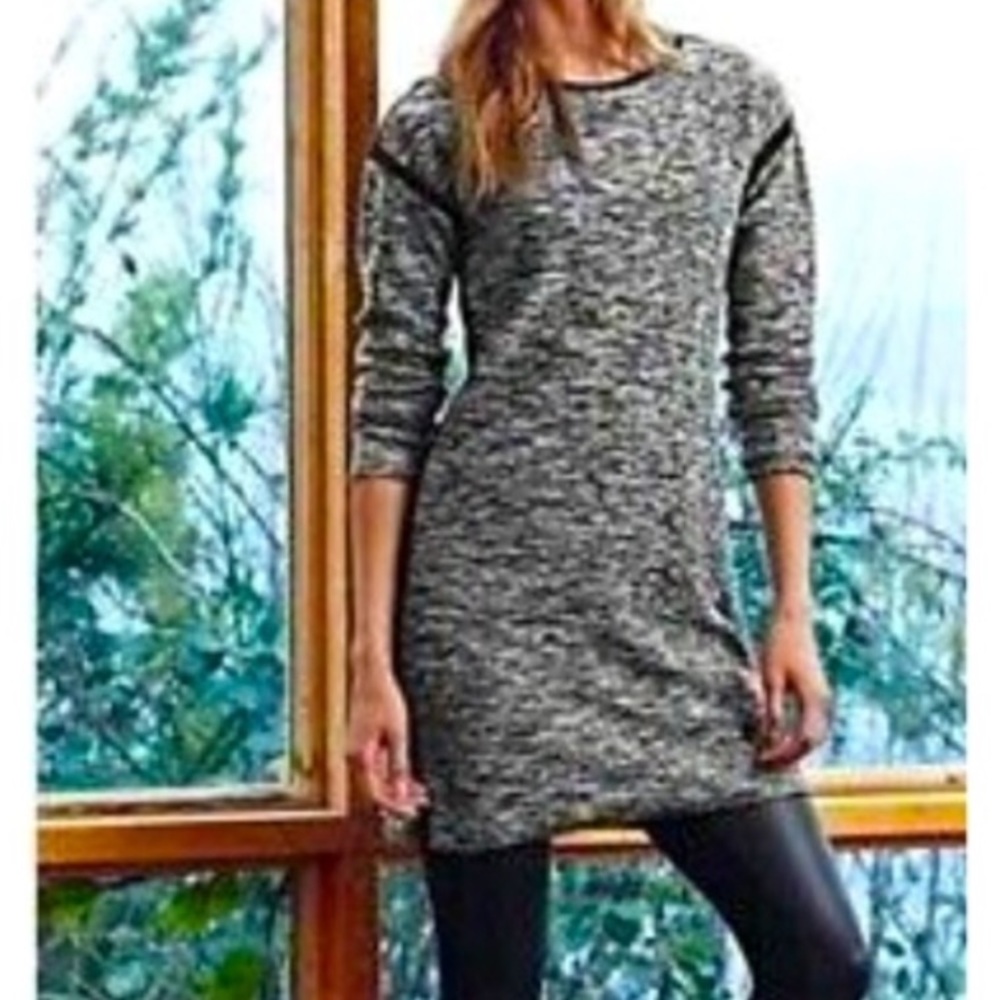 Athleta Retreat Long Sleeve Knit Sweater Dress size SP